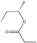 (+)-Propionic acid (S)-sec-butyl ester Struktur