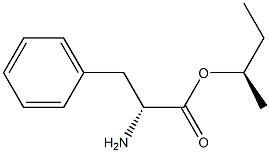 (R)-2-Amino-3-phenylpropanoic acid (R)-1-methylpropyl ester Struktur