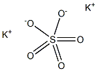 Persulfuric acid dipotassium salt Struktur