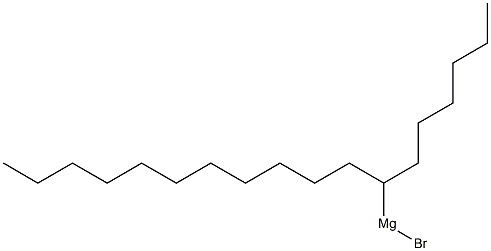 (1-Hexyldodecyl)magnesium bromide Struktur