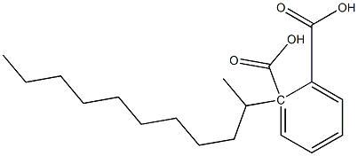 (-)-Phthalic acid hydrogen 1-[(R)-1-methyldecyl] ester Struktur