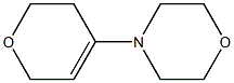 4-[(3,6-Dihydro-2H-pyran)-4-yl]morpholine Struktur