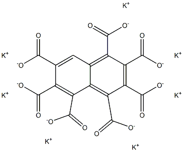 1,2,3,4,5,6,7-Naphthaleneheptacarboxylic acid heptapotassium salt Struktur