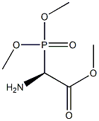 (S)-2-Phosphonoglycine trimethyl ester Struktur