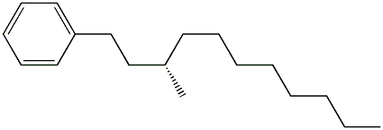 [S,(+)]-3-Methyl-1-phenylundecane Struktur