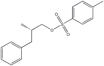 (+)-p-Toluenesulfonic acid (S)-2-benzylpropyl ester Struktur