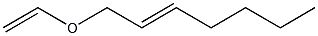 Ethenyl 2-heptenyl ether Struktur