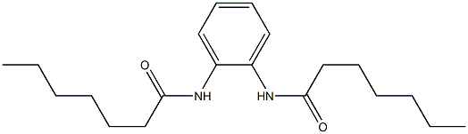 N,N'-Bisheptanoyl-o-phenylenediamine Struktur