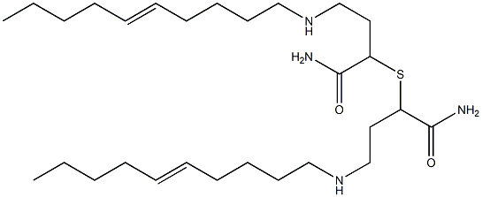 2-[[(5E)-5-Decenyl]amino]ethyl(carbamoylmethyl) sulfide Struktur