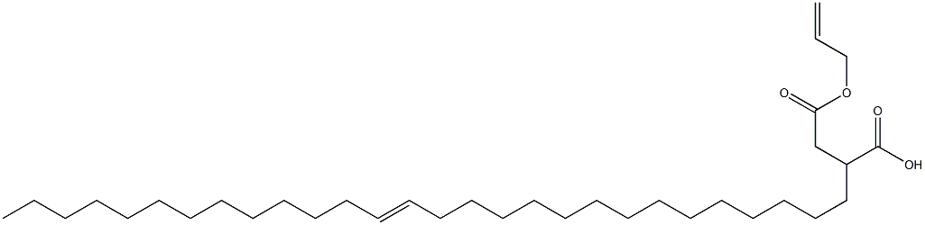 2-(15-Octacosenyl)succinic acid 1-hydrogen 4-allyl ester Struktur