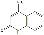 4-Amino-5-methylquinoline-2-one Struktur