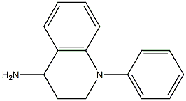 1-phenyl-1,2,3,4-tetrahydroquinolin-4-amine Struktur