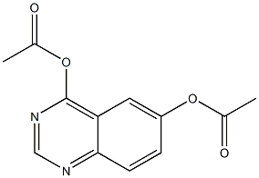 4,6-Quinazolinediol diacetate Struktur