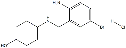 (1s,4s)-4-((2-amino-5-bromobenzyl)amino)cyclohexanol hydrochloride