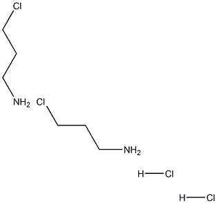 3-CHLOROPROPYLAMINE HYDROCHLORIDE 3-Chloropropylamine hydrochloride Struktur