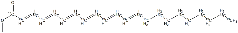 Docosahexaenoic Acid-Methyl Ester-13C22 Struktur