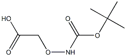 t-Boc-aaminooxyacetic Acid Struktur