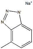 Methylbenzotriazole sodium salt Struktur