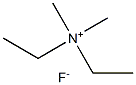 Dimethyldiethylammonium fluoride Struktur