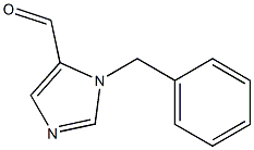 1-benzyl-1H-imidazole-5-formaldehyde Struktur