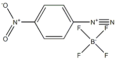 p-NitrobenzenediazoniumFluoborate Struktur