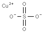 CUPRICSULFATE,0.1MSOLUTION Struktur