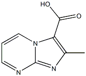 2-METHYLIMIDAZO[1,2-A]PYRIMIDINE-3-CARBOXYLICACID Struktur