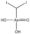 diiodomethylarsonic acid Struktur