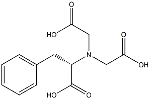 N,N-bis(carboxymethyl)phenylalanine Struktur