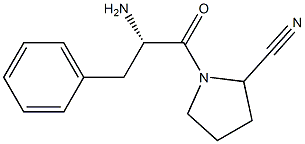 phenylalanyl-pyrrolidine-2-nitrile Struktur