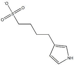 4-(3-pyrrolyl)butanesulfonate Struktur