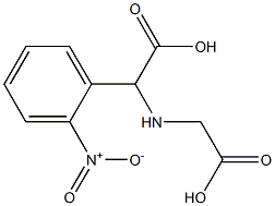 alpha-carboxy-2-nitrobenzylglycine Struktur