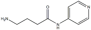 4-amino-N-pyridin-4-ylbutyramide Struktur