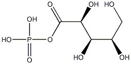 arabinose-1-phosphate Struktur