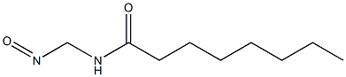 NITROSOMETHYLCAPRYLAMIDE Struktur