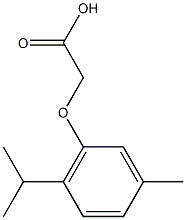 THYMOXYACETICACID Struktur