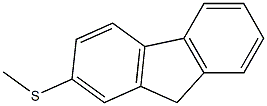 2-METHYLTHIOFLUORENE Struktur