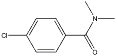 N,N-DIMETHYL-PARA-CHLOROBENZAMIDE Struktur