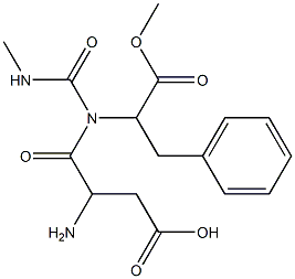 N-CARBAMOYLALPHA-METHYLASPARTAME Struktur