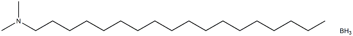 N,N-DIMETHYL-N-OCTADECYLAMINEBORANE Struktur