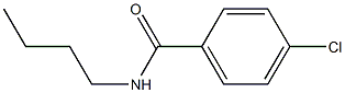 N-N-BUTYL-PARA-CHLOROBENZAMIDE Struktur