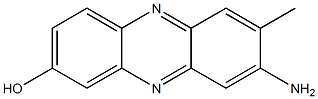 8-AMINO-7-METHYL-2-PHENAZINOL Struktur