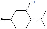 CYCLOHEXANOL,5-METHYL-2-(1-METHYLETHYL)-,(1S-(1ALPHA,2ALPHA,5BETA))- Struktur