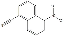 1-NAPHTHONITRILE,5-NITRO- Struktur