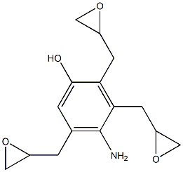 TRIGLYCIDYL-4-AMINOPHENOL Struktur