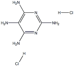 TETRAAMINOPYRIMIDINEDIHYDROCHLORIDE Struktur