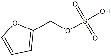 2-((SULFOOXY)METHYL)FURAN Struktur