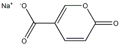 2-PYRON-5-CARBOXYLATE,SODIUM Struktur