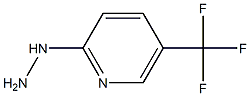 2-Hydrazinyl-5-trifluoromethylpyridine Struktur