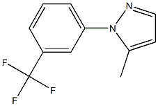 5-Methyl-1-(3-trifluoromethyl-phenyl)-1H-pyrazole- Struktur